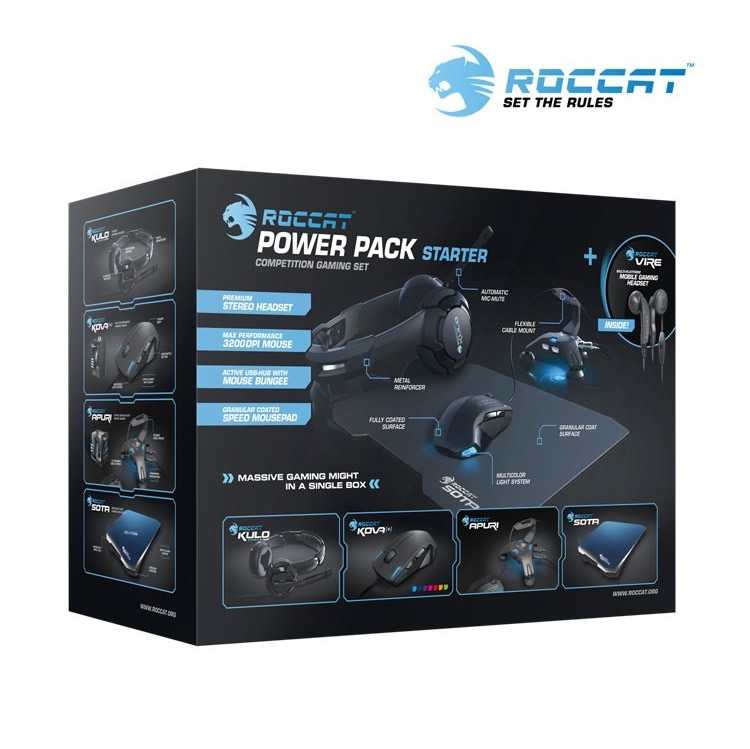 Pack Gaming Roccat Power Pack Starter